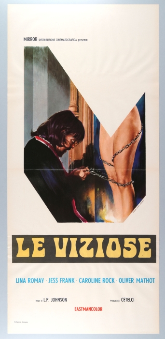 Le viziose / Demoniac (Jess Franco) - Italian Locandina